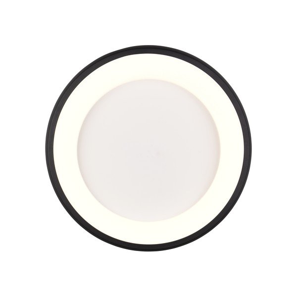 Черно LED затъмняващо се осветително тяло за таван Cardona – Trio-image-3