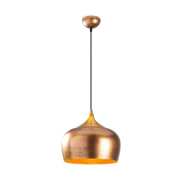 Висящо осветително тяло в златисто с метален абажур ø 30 cm Berceste – Opviq lights-image-2