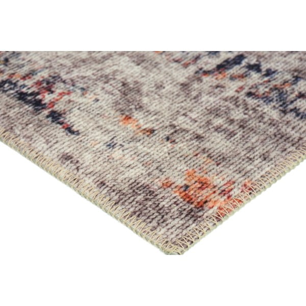 Бяло и бежово миещо се килимче 200x80 cm - Vitaus-image-2