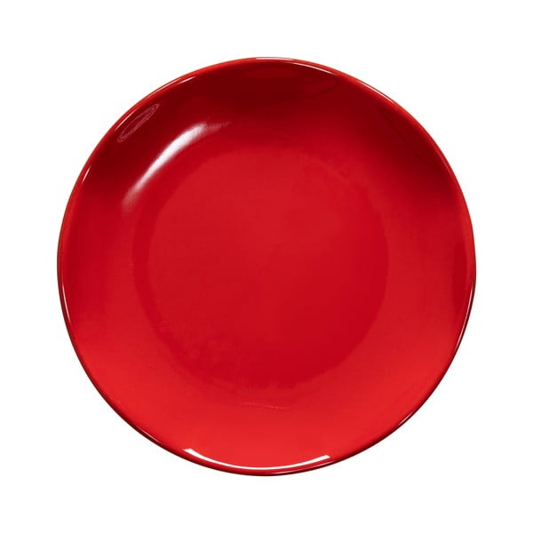 Десертна чиния от червен фаянс, ø 20,5 cm Cook & Host - Casafina
