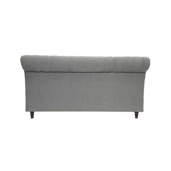 Světle šedá postel s černými nohami Vivonita Allon, 180 x 200 cm-image-4