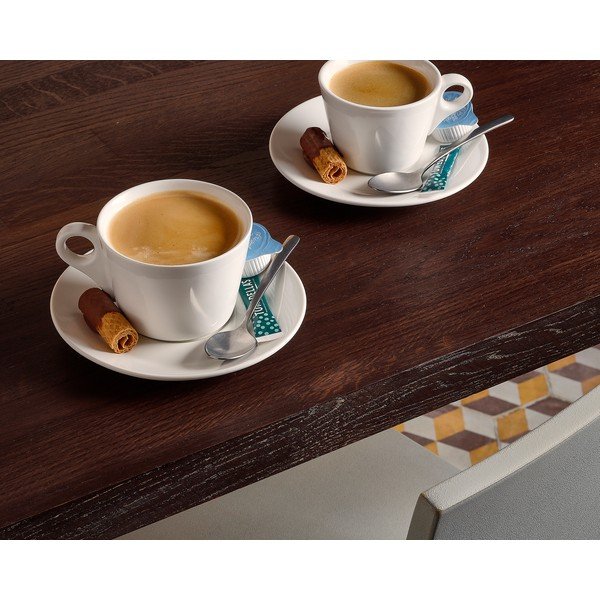 Бяла порцеланова чаша за капучино 160 ml Barista – BonBistro-image-2