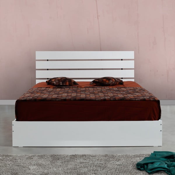 Бяло двойно легло 180x200 cm Fuga - Kalune Design-image-2