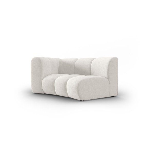 Бял модул за диван (ляв ъгъл) Lupine - Micadoni Home-image-2