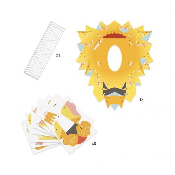 3D декорация Lion - Djeco-image-1