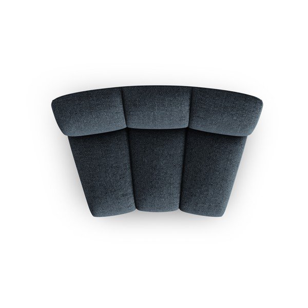 Син модулен диван (среден модул) Lupine – Micadoni Home-image-2