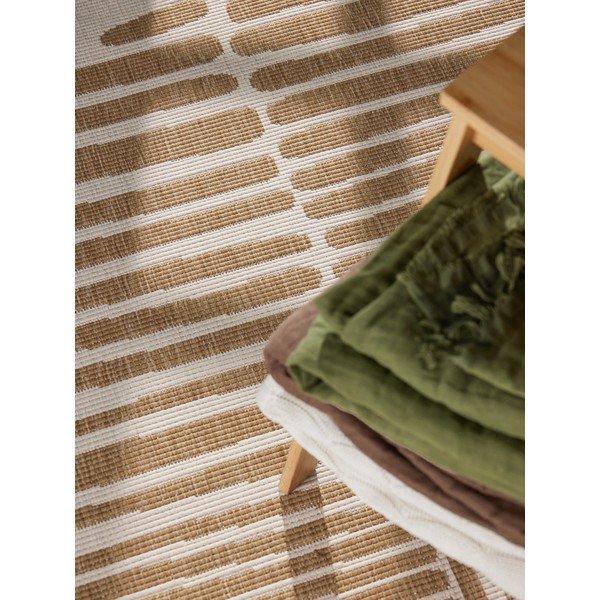 Кремав/в естествен цвят кръгъл килим за открито и закрито ø 160 cm Haringey Bounds – Ted Baker-image-2