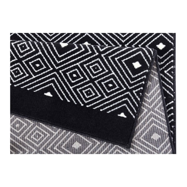 Černý koberec Zala Living Quadrangle, 200 x 290 cm-image-3
