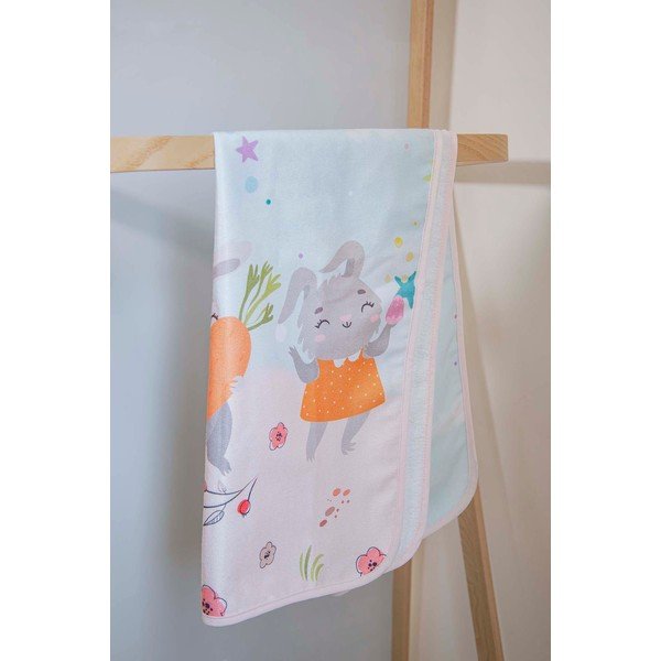Памучна бебешка кърпа 50x90 cm Tavsan Ailesi - Foutastic-image-1