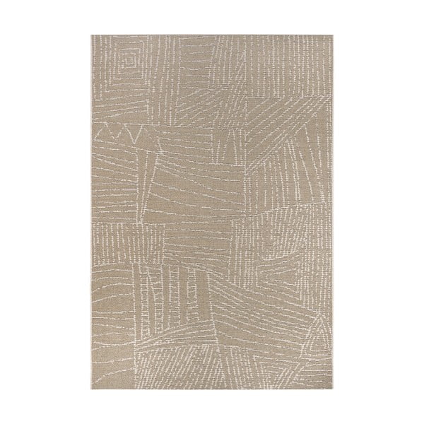 Кремав външен килим 120x170 cm - Elle Decoration