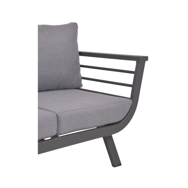 Градински диван с маса с алуминиева конструкция Elia - Garden Pleasure-image-3