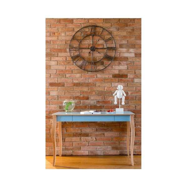 Тъмно тюркоазено бюро Lillo, дължина 85 cm - Ragaba-image-4