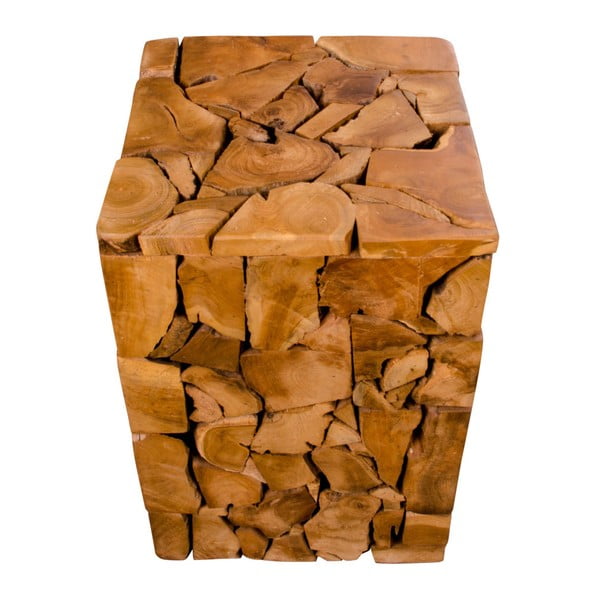 Stolička z teakového dřeva House Nordic Mosaic
