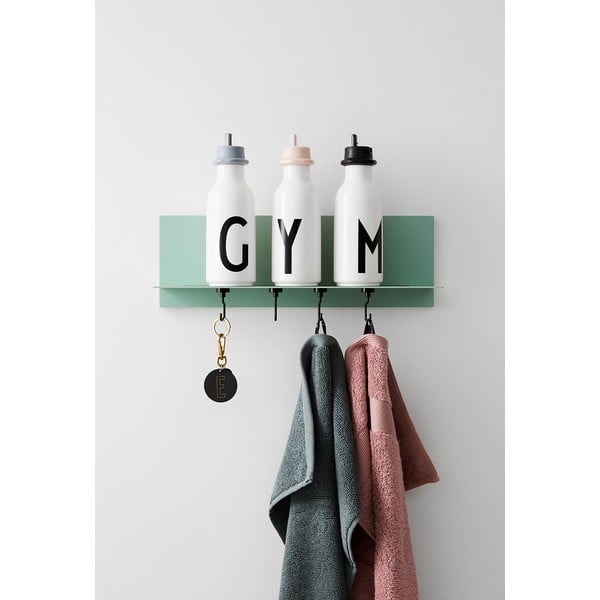 Сива капачка за спортна бутилка - Design Letters-image-1