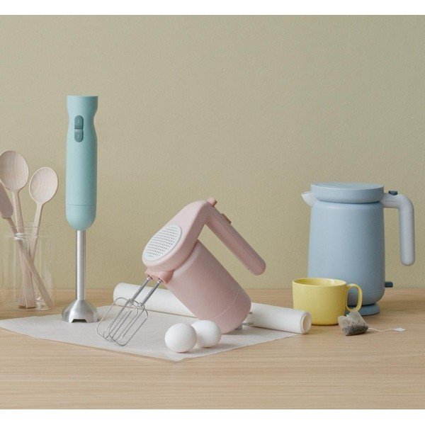 Светлозелен пръчков блендер пластмасов блендер Foodie – RIG-TIG-image-1