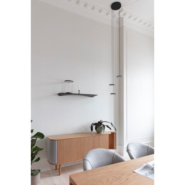 Черна скоба за кабел на таван 3 cm Asteria Micro Cluster – UMAGE-image-3