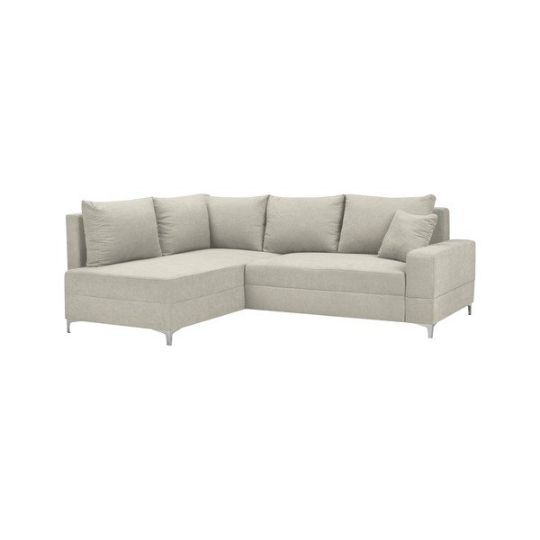 Béžová rozkládací rohová pohovka Windsor & Co Sofas Zeta, levý roh-image-1