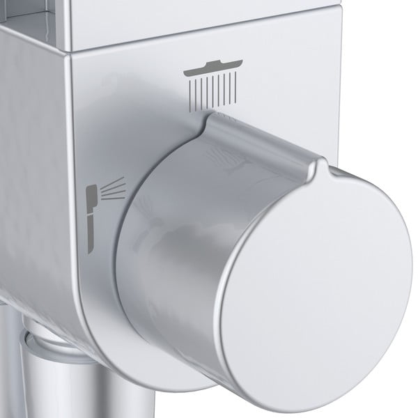 Матово-сребърен метален душ комплект 110 cm ALU+ – Ideal Standard-image-3