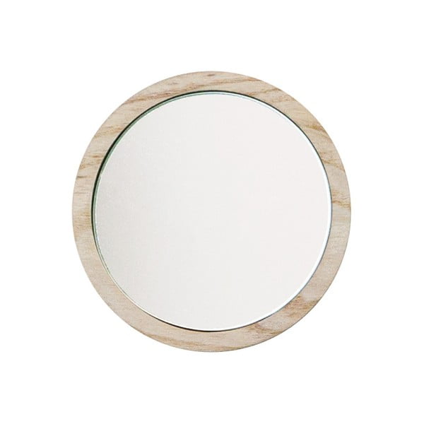 Закачалка за стена с огледало Beauty, ⌀ 10 cm - Furniteam