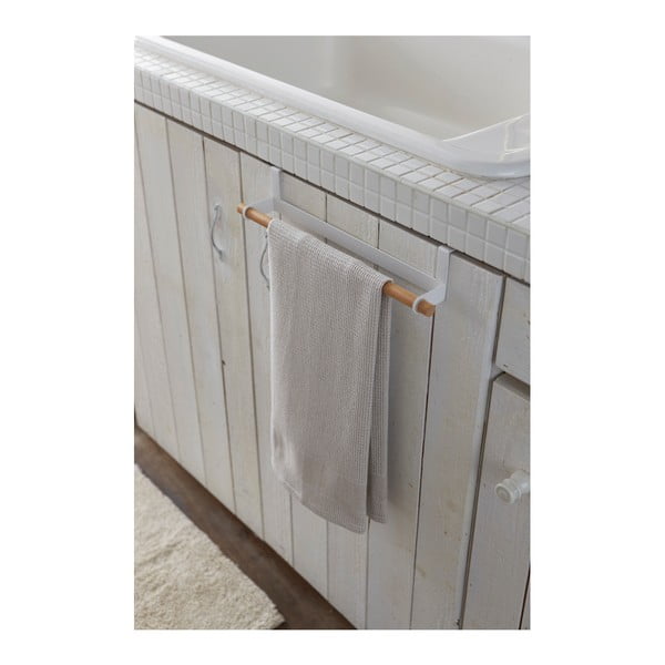Бяла висяща поставка за кърпи Tosca - YAMAZAKI-image-1