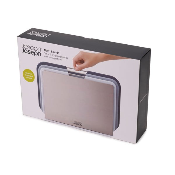 Комплект от 3 дъски за рязане и поставка , 32 x 22 cm Nest - Joseph Joseph-image-4