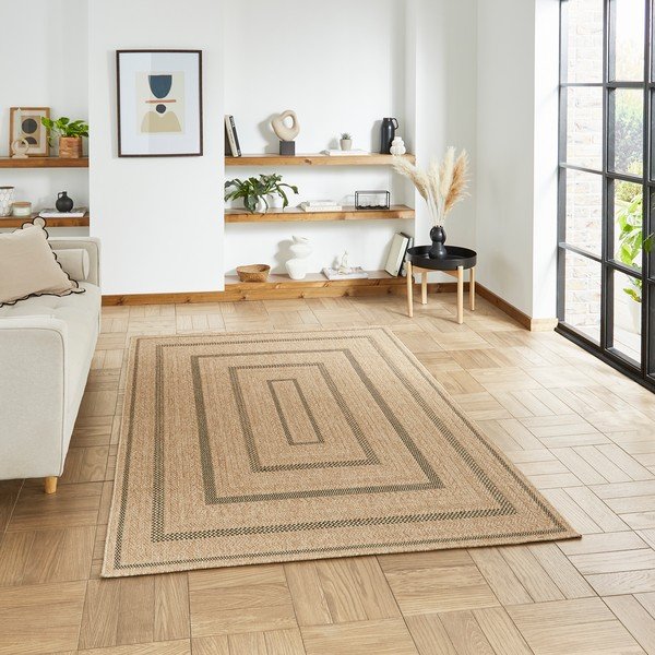 Светлокафяв външен килим 120x170 cm Nomad – Think Rugs-image-2