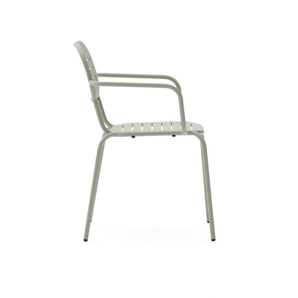 Градински стол метален в цвят мента Brai – Kave Home-image-3