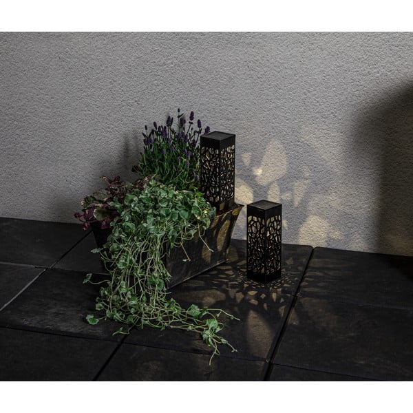 Комплект от 2 външни слънчеви LED лампи, височина 18 см Izola - Star Trading-image-4