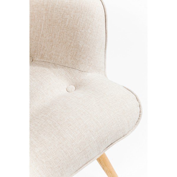 Бял фотьойл Vicky Ecru - Kare Design-image-4