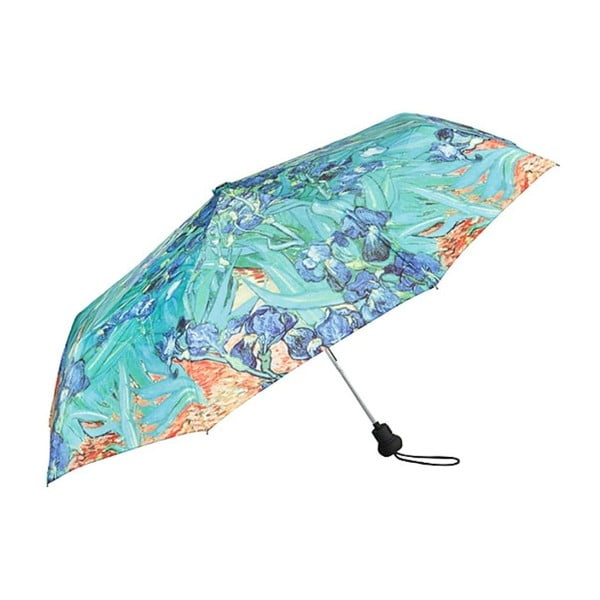 Сгъваем чадър в тюркоазен цвят Ириси, ø 90 cm - Von Lilienfeld