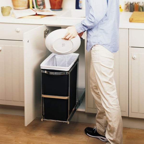 Пластмасов контейнер за отпадъци 30 л - simplehuman-image-1