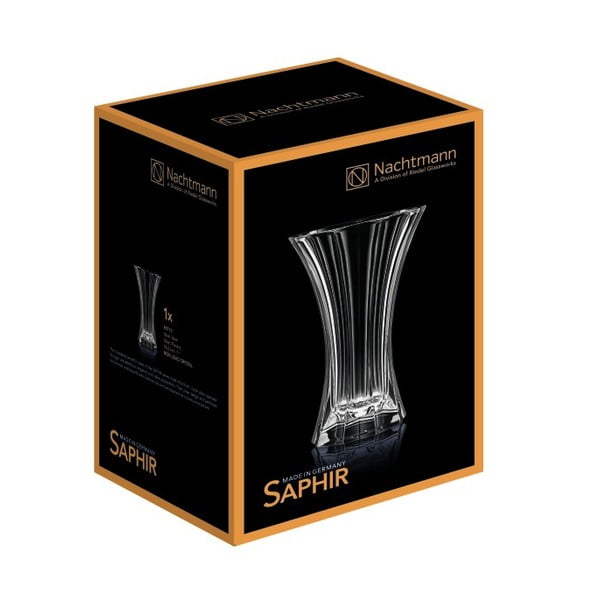 Ваза от кристално стъкло, височина 24 cm Saphir - Nachtmann-image-2