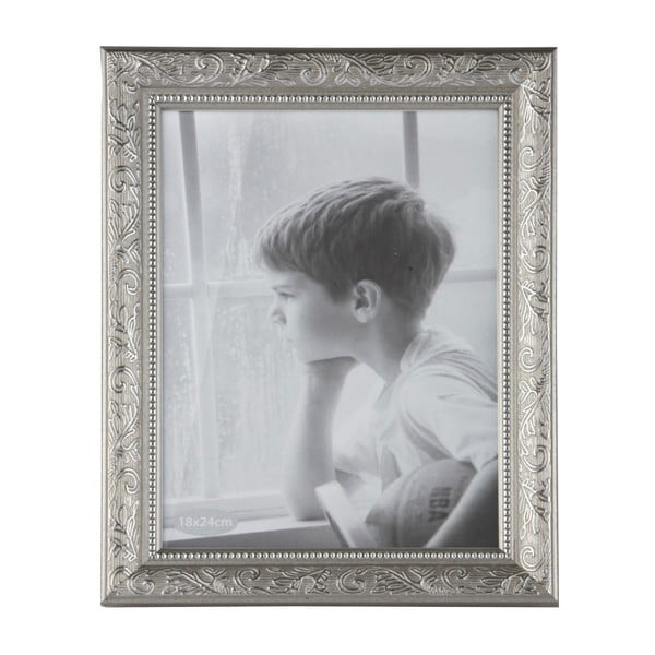 Винтидж сребърна рамка за снимки, 24 x 18 cm - KJ Collection