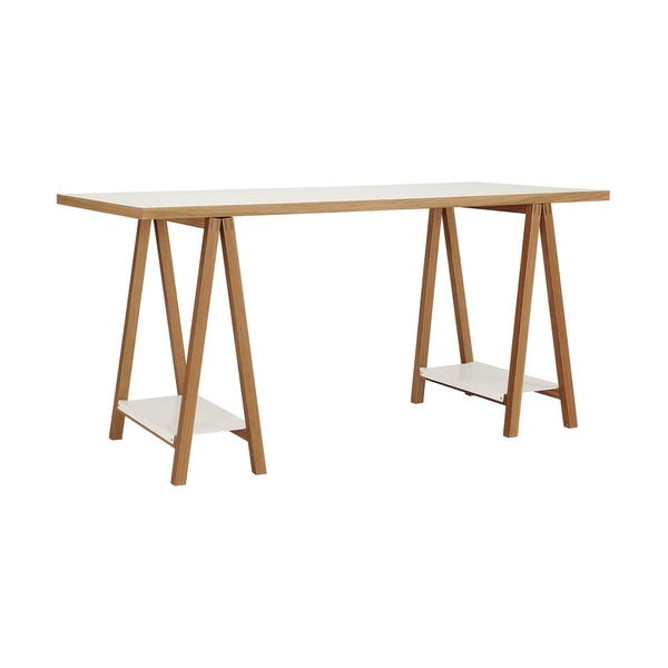 Работна маса Highbury Trestle - Woodman-image-1