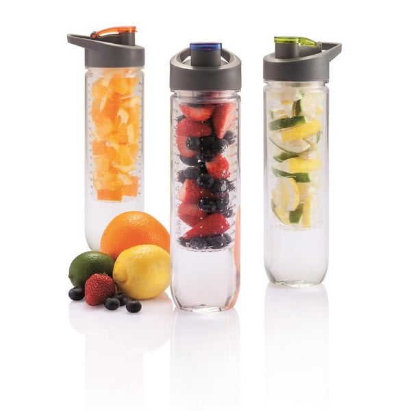 Синя бутилка с цедка XD Design Loooqs, 800 ml - XD Design-image-3
