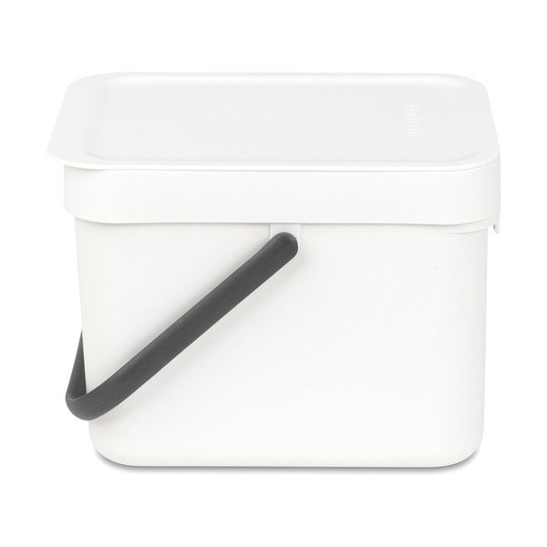 Koš Sort & Go 6 l, bílý-image-1