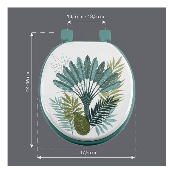 Тоалетна чиния 37 x 47 Panazio – douceur d'intérieur-image-1