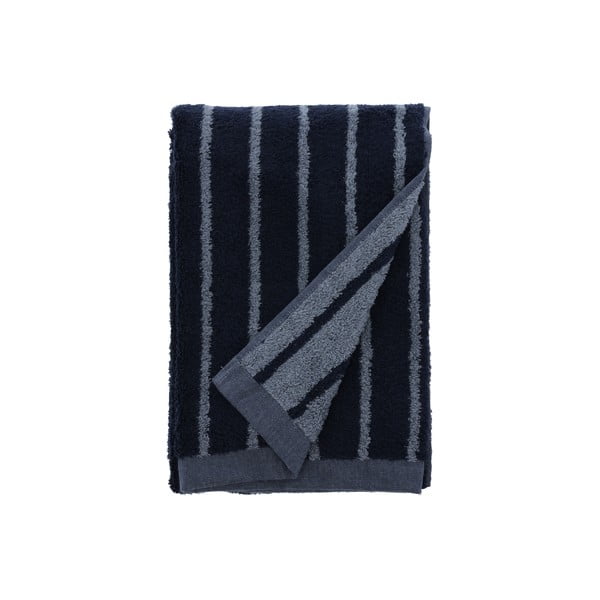 Синя хавлиена кърпа от памук Stripes, 140 x 70 cm Comfort Organic - Södahl