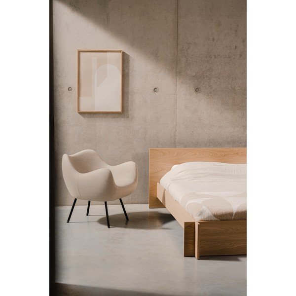 Бежово вълнено кресло RM58 – noo.ma-image-2