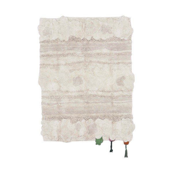 Кремаво памучно детско килимче за игра 120x160 cm Veggie Garden – Lorena Canals-image-3