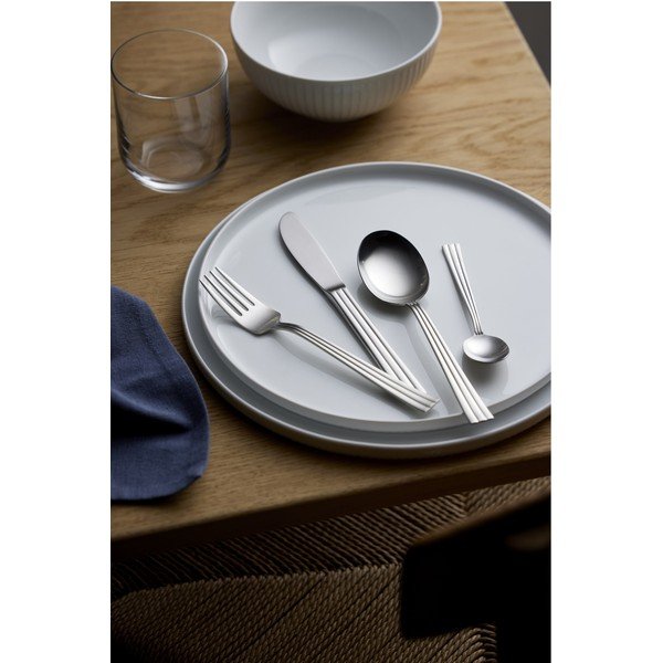 Прибори за хранене от неръждаема стомана в сребрист цвят 16 бр. Thebe – Gense-image-1
