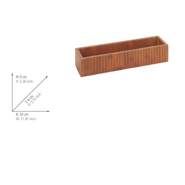 Самозалепващ бамбуков органайзер за подправки Mera – Wenko-image-4