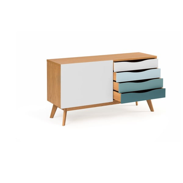 Комод със сини чекмеджета Avon - Woodman-image-2