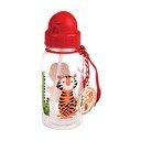 Червена тританова детска бутилка 500 ml Colourful Creatures – Rex London