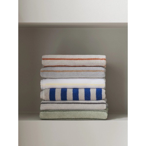 Сини/кремави кърпи в комплект 2 бр. от органичен памук от тери 30x50 cm Arto – Blomus-image-2