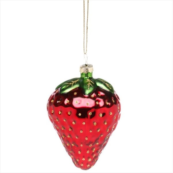 Vánoční závěsná ozdoba Butlers Hang On Strawberry