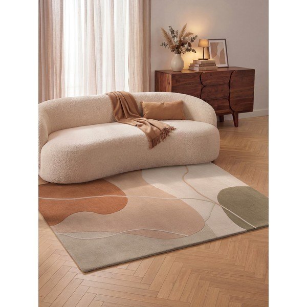 Сиво-розов вълнен килим 200x290 cm Arteo – Villeroy&Boch-image-4