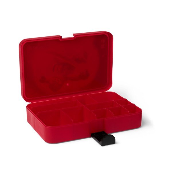 Červený úložný box s přihrádkami LEGO® Ninjago-image-2