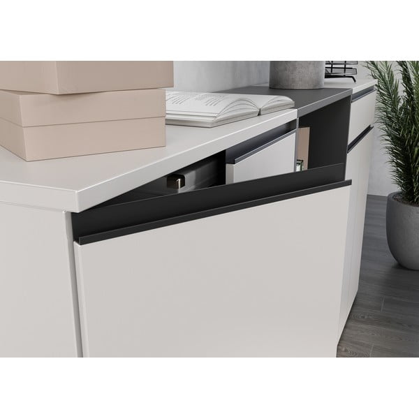 Кремаво шкафче 81x120 cm Bedano – Germania-image-4