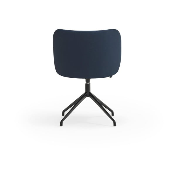 Тъмносин тапициран трапезен стол Mogi – Teulat-image-3